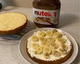 チョコバナナブリュレケーキ作り方12写真