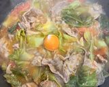 すき焼き風!?豚こま🍅キャベツ煮#晩ご飯作り方9写真