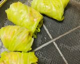 キャベツの包み蒸しすまし顔とともに🤣作り方9写真