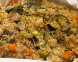 【春の味】山菜中華おこわ【蒸篭】作り方7写真