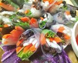 🇻🇳野菜たっぷり生春巻き🇹🇭余り野菜使い切る作り方5写真