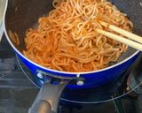 ☆玉ねぎでかさ増ソフト麺ナポリタン☆作り方6写真