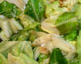 春キャベツの大蒜オイスター炒め🥬作り方4写真