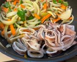 スルメイカのカレー炒め♪作り方5写真