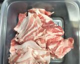 豚バラ肉のネギ・キャベツ炒め作り方3写真