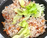 すぐ出来る♪桜えびのシンプル炒飯作り方4写真