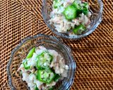 オクラとツナのおろし和え・副菜(酢の物)作り方8写真