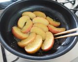 りんごのソテー　麹青汁ソース添え作り方4写真