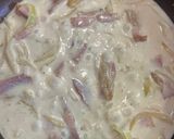 牛乳で！玉ねぎベーコンのクリームパスタ作り方6写真
