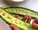 塩麹でゴーヤの佃煮作り方1写真