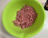 牛乳、卵要らず！カリふわハンバーグ作り方1写真
