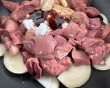 鶏レバーの赤ワイン煮 おかず作り方6写真