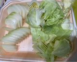 せせりとキャベツの味噌炒め作り方1写真