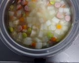 ヤマキ白だし野菜たっぷりスープ作り方37写真