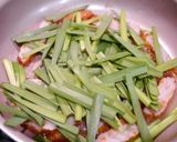 簡単！野菜天のニラ玉炒め作り方3写真