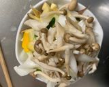 お一人様野菜たっぷりビビンバウインナー丼作り方9写真