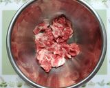 超簡単今日の夕飯！絹豆腐の肉豆腐和食主菜作り方3写真
