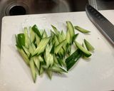 冷麺風さっぱり春雨サラダ作り方1写真