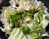 簡単!厚揚げとキャベツピーマンの味噌炒め作り方6写真