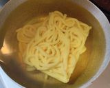 筍と菜の花の餡掛けうどん作り方3写真