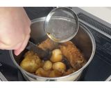 とん足の甘辛煮★動画あり★作り方18写真