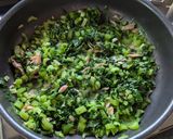 ごはん爆食副菜♡小松菜とツナのごま油炒め作り方2写真