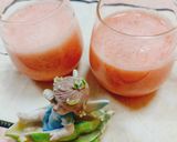 ☆苺とりんごのジュース美味♬作り方3写真