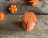 梅にんじん:にんじんの飾り切り作り方5写真