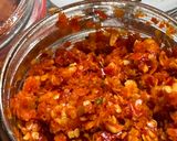 大量の唐辛子🌶️で本場中国式の辛味噌作り作り方9写真