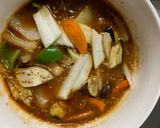 肉無豆腐中華風オイレモン味白菜野菜炒め作り方14写真