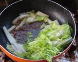 白菜とアンチョビと塩昆布のシンプルパスタ作り方6写真