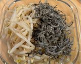 洗い物なし！簡単☆３分で無限もやし塩昆布作り方3写真