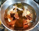 豚シャブ肉とかつお菜の無化調ラーメン作り方1写真