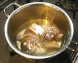 鯛のあら汁と炙り刺身作り方7写真