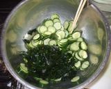 きゅうりわかめの酢の物♪簡単しらす作り方4写真
