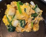 鶏胸肉の親子煮作り方5写真
