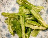 豚バラ肉の大葉チーズのししとう巻き作り方1写真