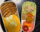 レンジビーフストロガノフ味オムライス弁当作り方17写真