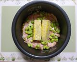 簡単昼食！とうもろこし枝豆のピラフ炊飯器作り方7写真