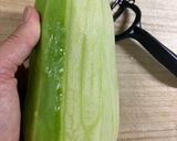 涼味たっぷり　うりとハムのさっぱりサラダ作り方1写真