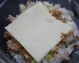 簡単！ごろごろ玉葱のチーズツナトースト作り方2写真