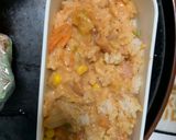 全てレンジキムチソース味オムライス弁当作り方8写真