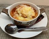 トマトJでオニオングラタンスープ🍅作り方4写真