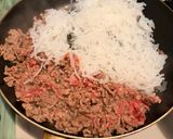 超簡単！ご飯が進む！白滝と挽肉の卵とじ作り方2写真