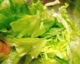 レタスとパセリのナムル作り方1写真