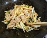 らっきょうと豚肉のピリ辛炒め作り方8写真