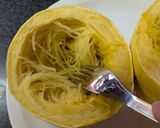 【覚え書】電子レンジで金糸瓜の下ごしらえ作り方5写真