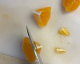 みかんをフルーツ盛り用に食べやすくカット作り方2写真