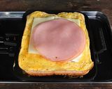カリカリチーズのホットサンド作り方4写真