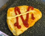 オーロラ卵焼き作り方1写真